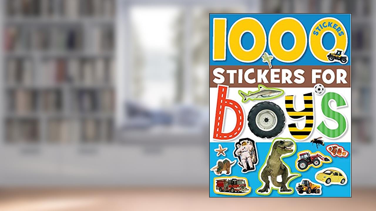 1000 Stickers for Boys, written by Make Believe Ideas