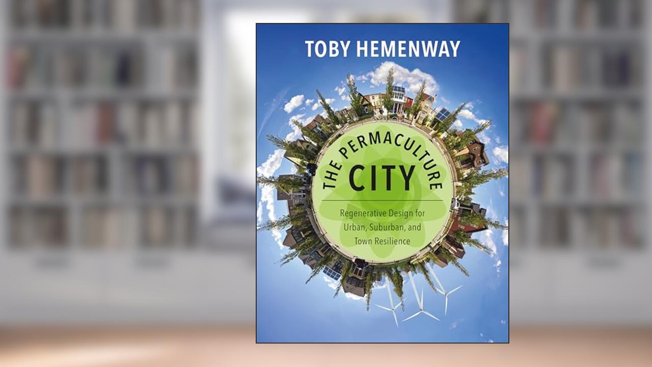The Permaculture City: Regenerative Design for Urban, Suburban, and Town Resilience, written by Toby Hemenway