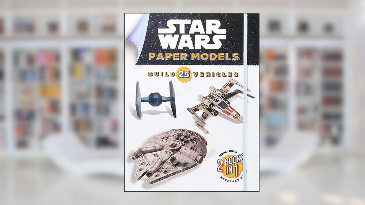 Star Wars Paper Models, written by Bill Scollon