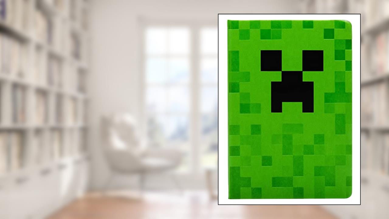 Minecraft: Creeper Hardcover Journal (Gaming), written by Insights