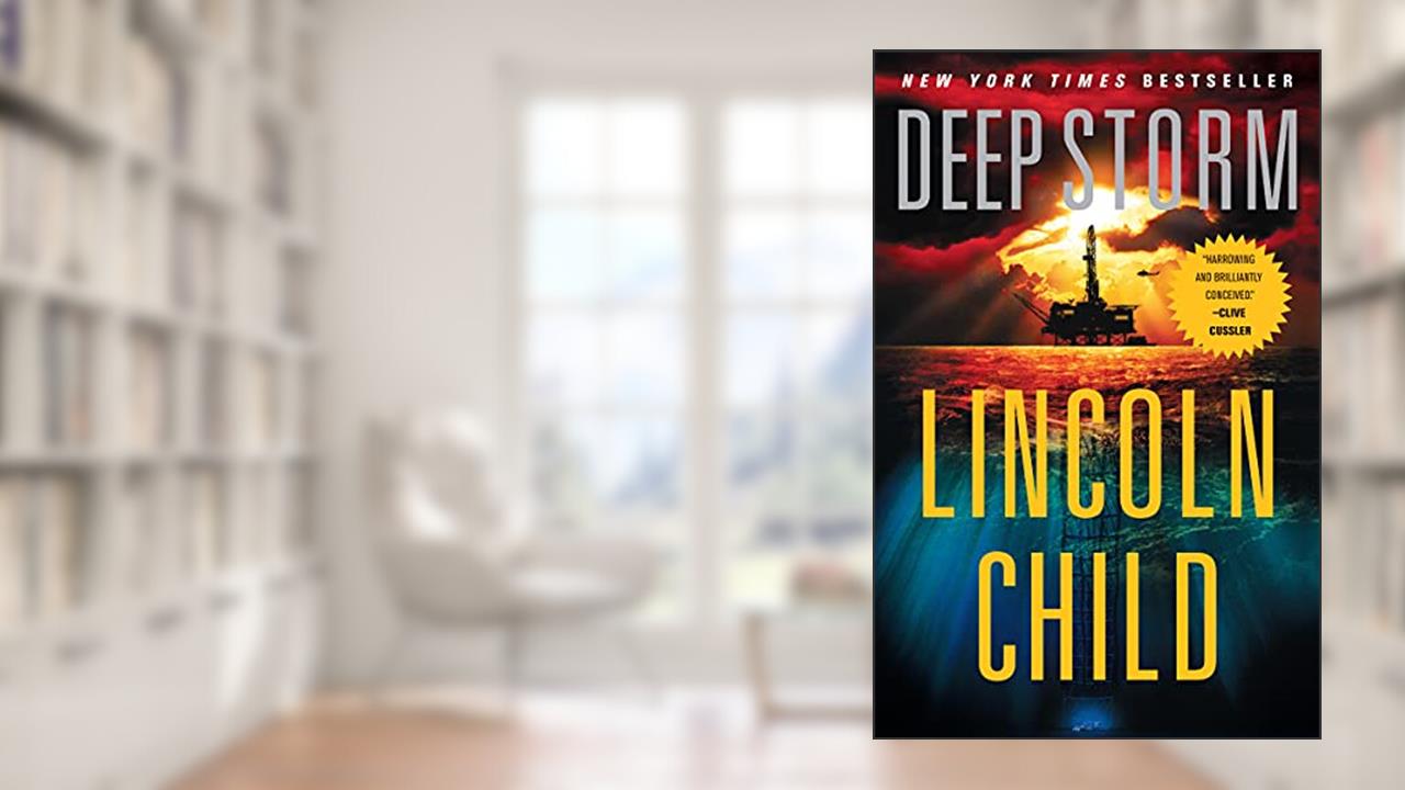 Deep Storm (Jeremy Logan Series Book 1), written by Lincoln Child