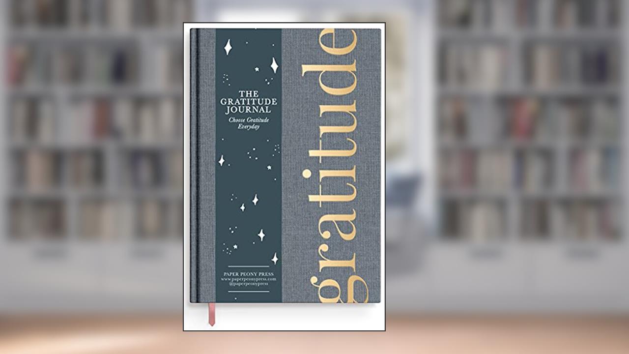 Gratitude Journal for Women: A Daily 5 Minute Guide for Mindfulness, Positivity, Affirmation and Self Care (Premium Keepsake Edition), written by Paper Peony Press