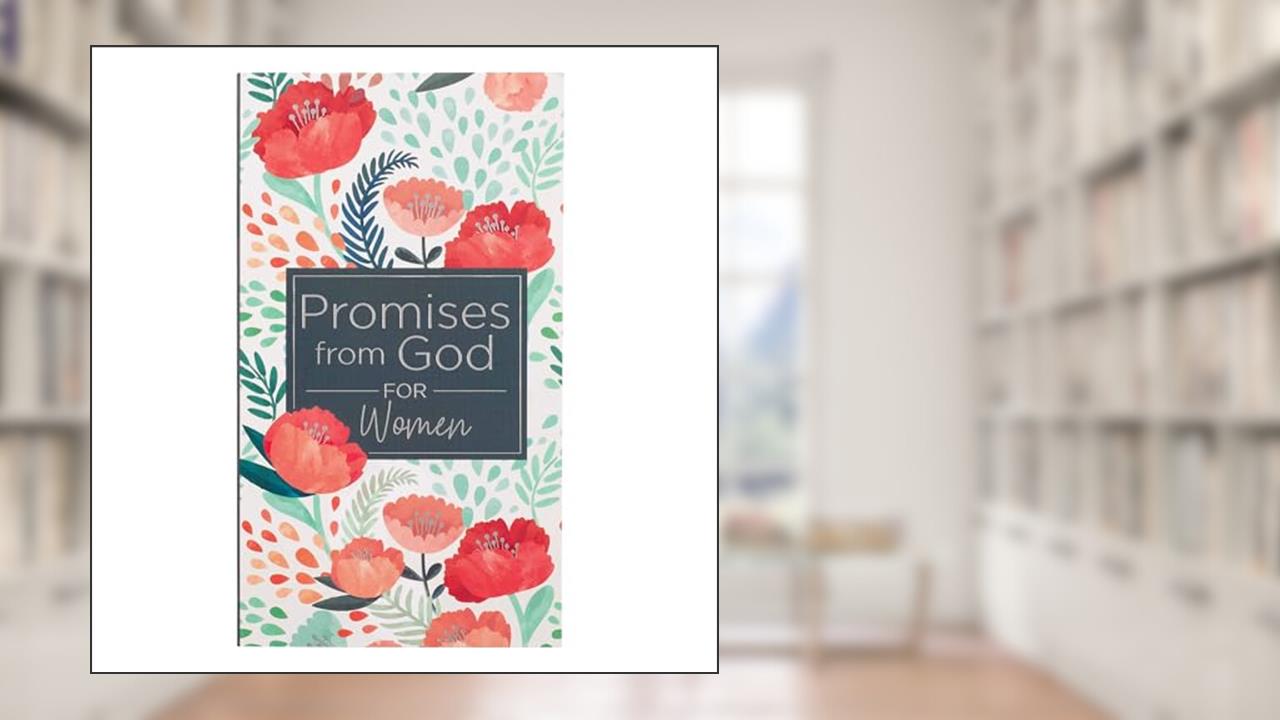 Promises from God for Women in Navy and Pink Softcover Promise Book, written by Christian Art Publishers