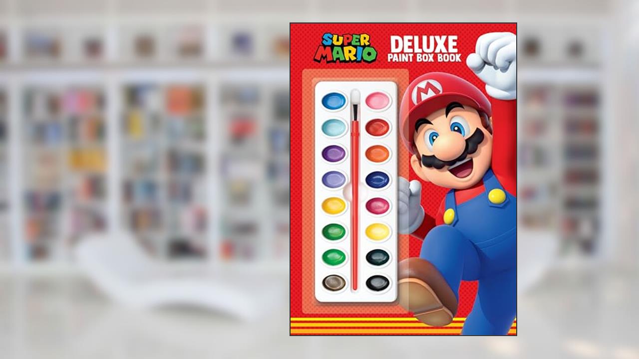 Super Mario Deluxe Paint Box Book (Nintendo®), written by Steve Foxe
