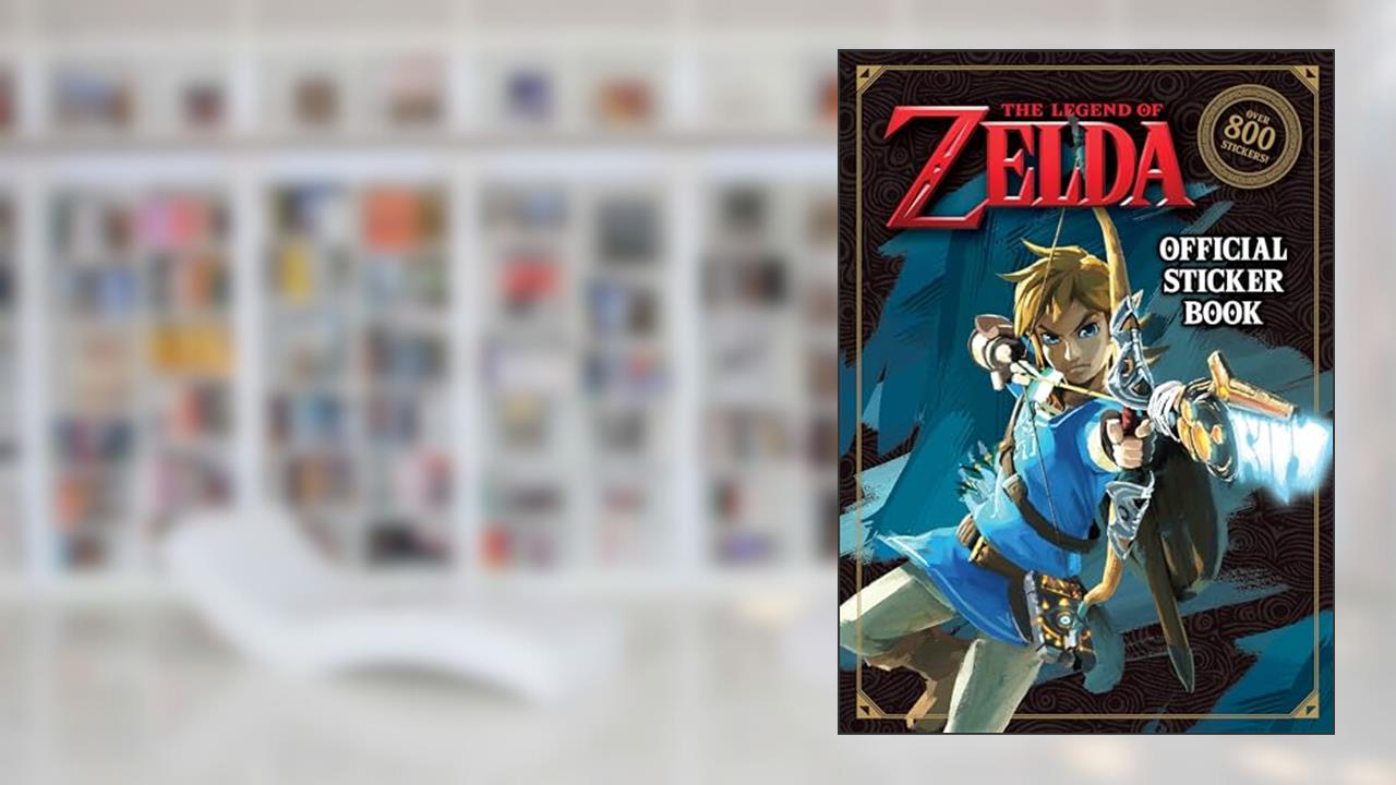 The Legend of Zelda Official Sticker Book (Nintendo®): Over 800 Stickers!, written by Courtney Carbone