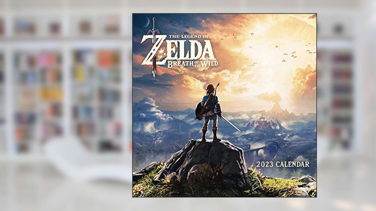 Legend of Zelda: Breath of the Wild 2023 Wall Calendar, written by Nintendo