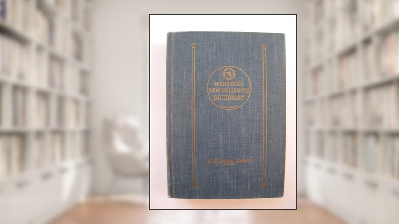 Thin Paper Webster's New Collegiate Dictionary:1961 Edition, written by A Merriam-Webster