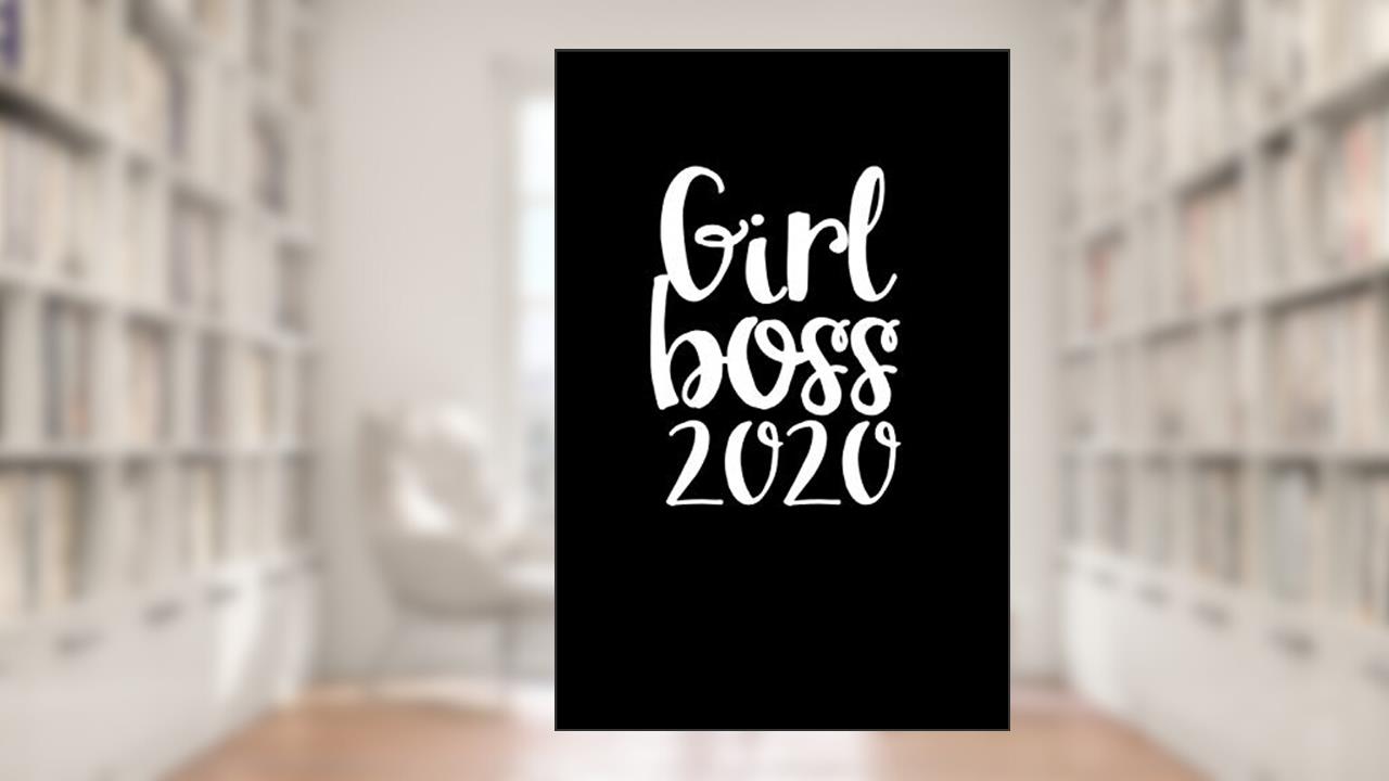 Girlboss 2020: Plan ahead and get a focused start in 2020 with this simple and easy to carry around minimalist calender., written by Girlboss Notebook Calendar