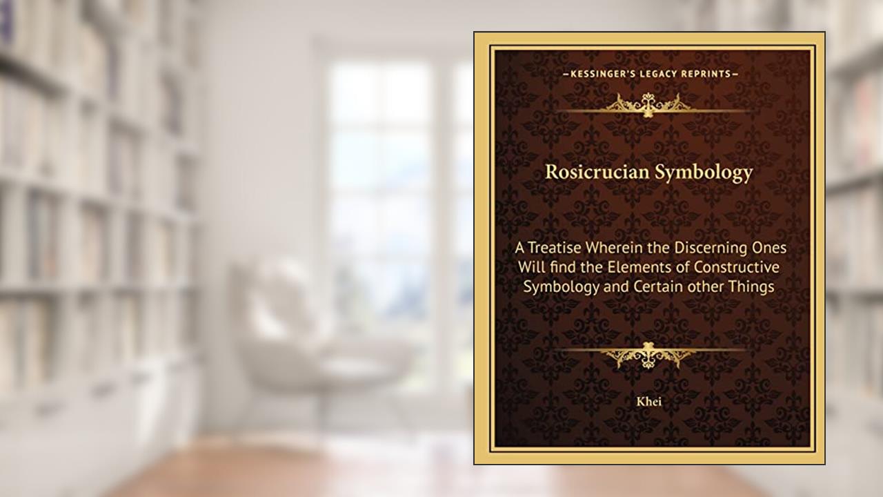 Rosicrucian Symbology: A Treatise Wherein the Discerning Ones Will Find the Elements of Constructive Symbology and Certain Other Things, written by Khei