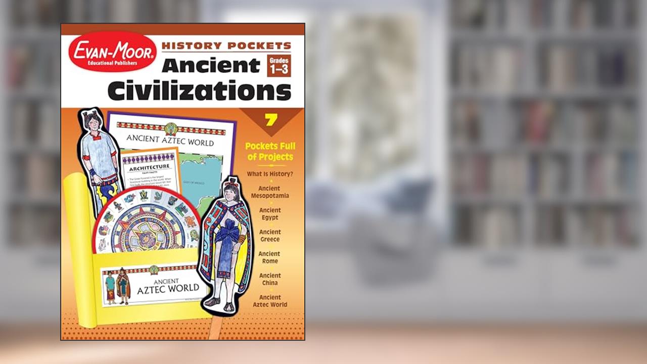 History Pockets: Ancient Civilizations, Grades 1-3, written by Evan-Moor Educational Publishers