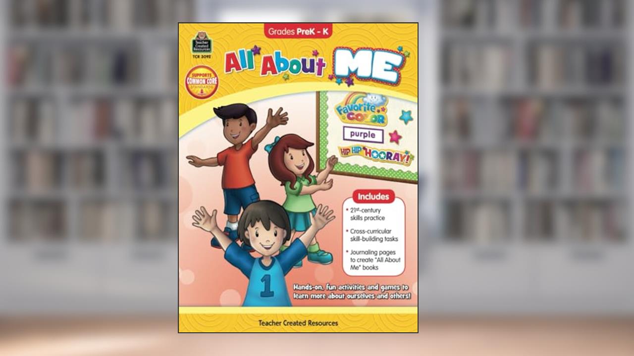 All About Me Grade PreK-K: Prek-K, written by Brenda Strickland