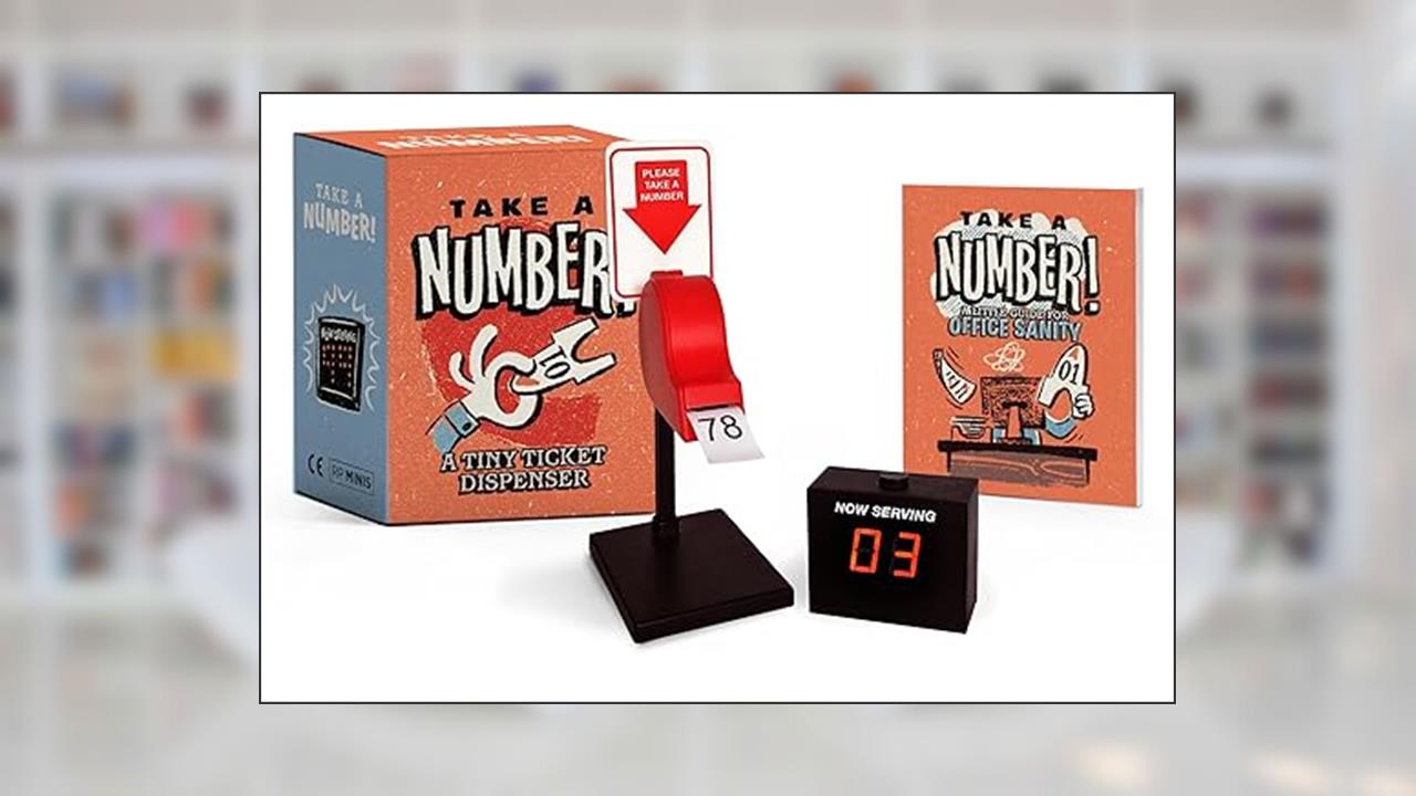 Take a Number!: A Tiny Ticket Dispenser (RP Minis), written by Mollie Thomas