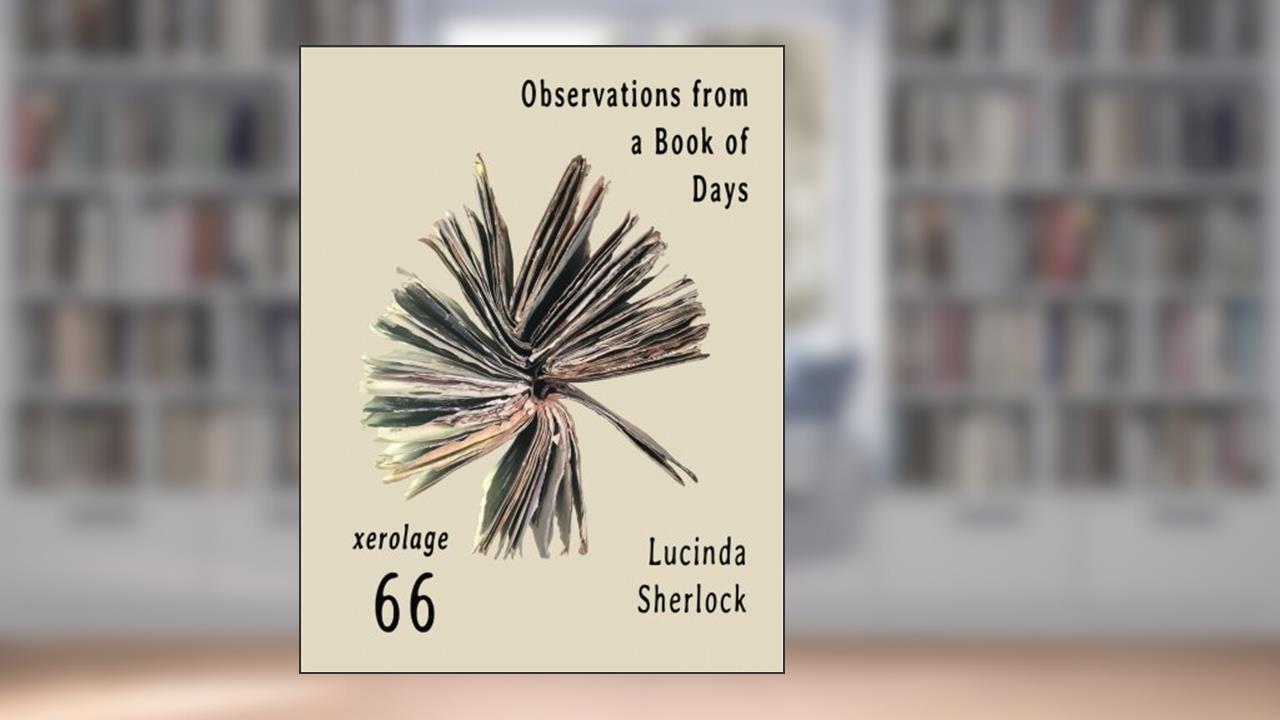 Observations from a Book of Days (Xerolage), written by Lucinda Sherlock