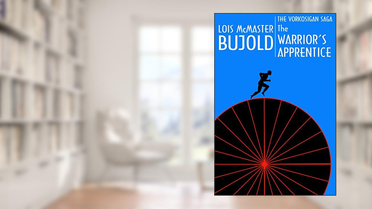 The Warrior's Apprentice (Vorkosigan Saga) (Miles Vorsokigan Book 2), written by Lois McMaster Bujold