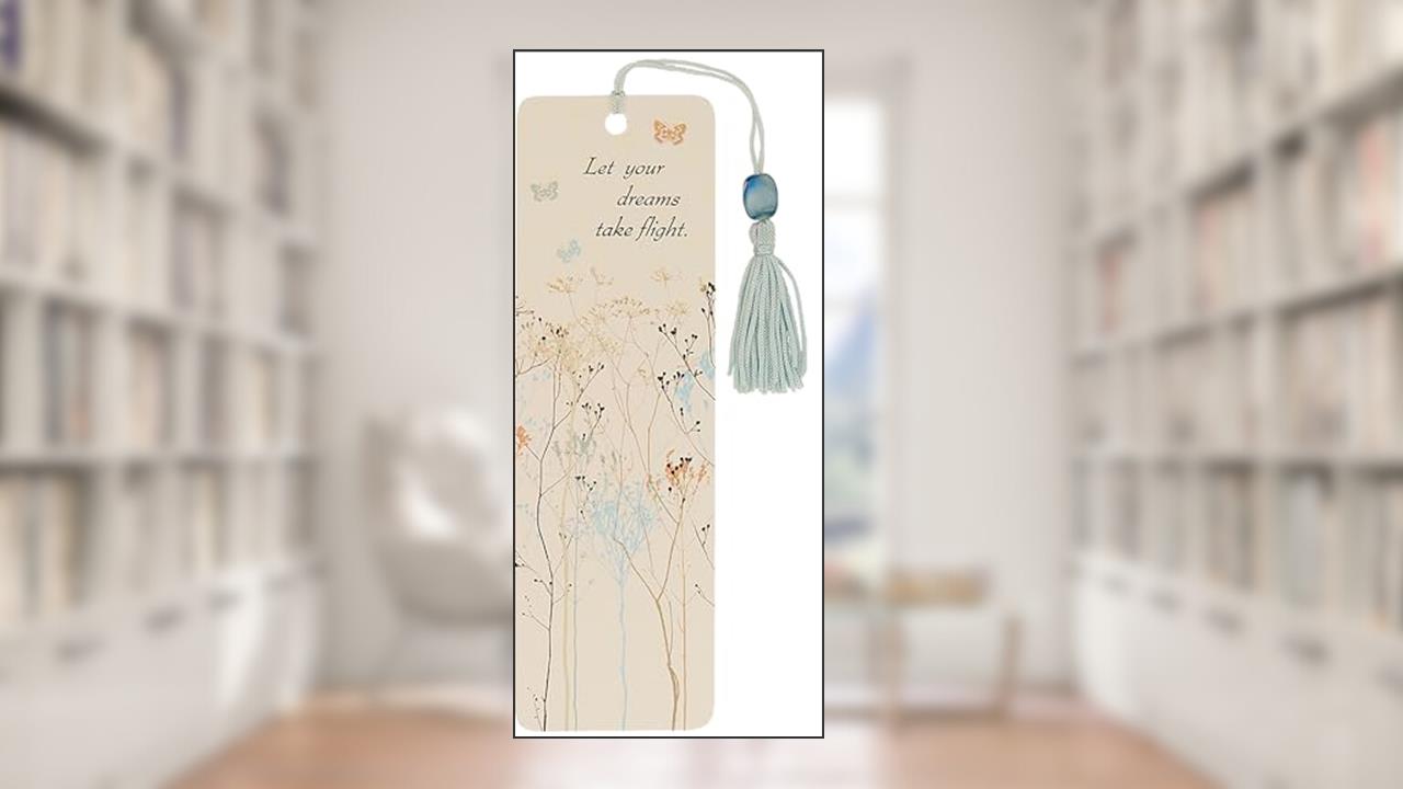 Butterflies Beaded Bookmark, written by Peter Pauper Press