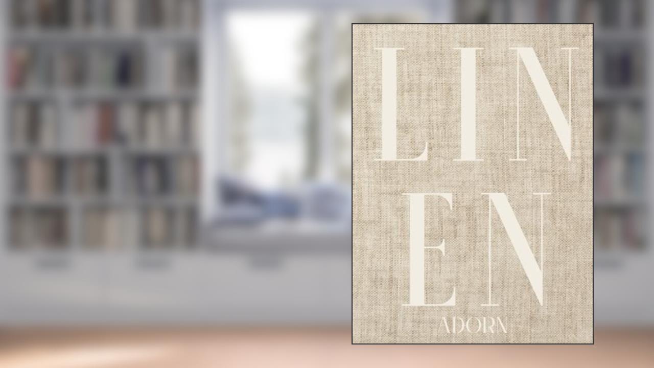 Linen Adorn: Photographed Linen Decor Book For Decorative Display | Thick Spine For Visual Statement Piece, written by Bespoke Decor Bookery