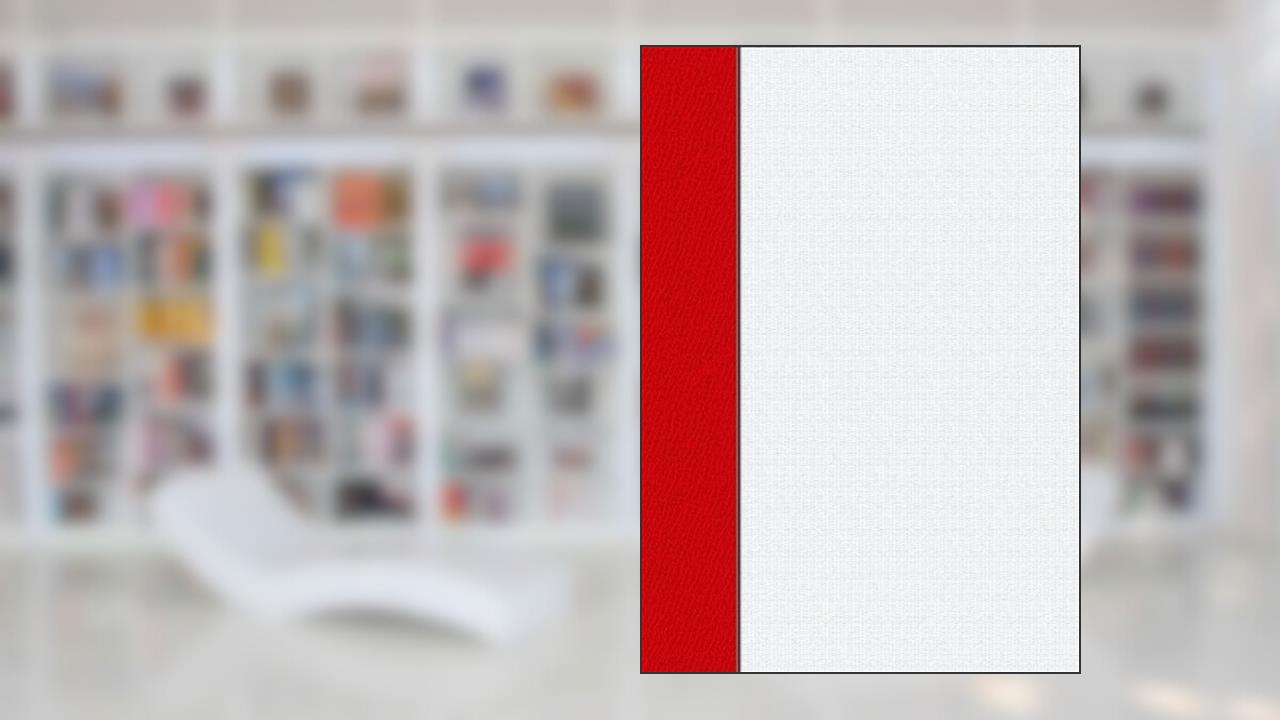 Red-White School Colors Notebook -- Creative Journal: 7x10, Cream Paper, 5mm Dot Grid, 184 Pages, written by JumpJammies Journals