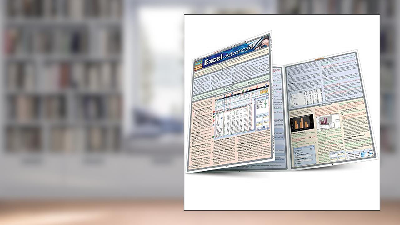 Excel Advanced QuickStudy Laminated Reference Guide (QuickStudy Computer), written by John Hales