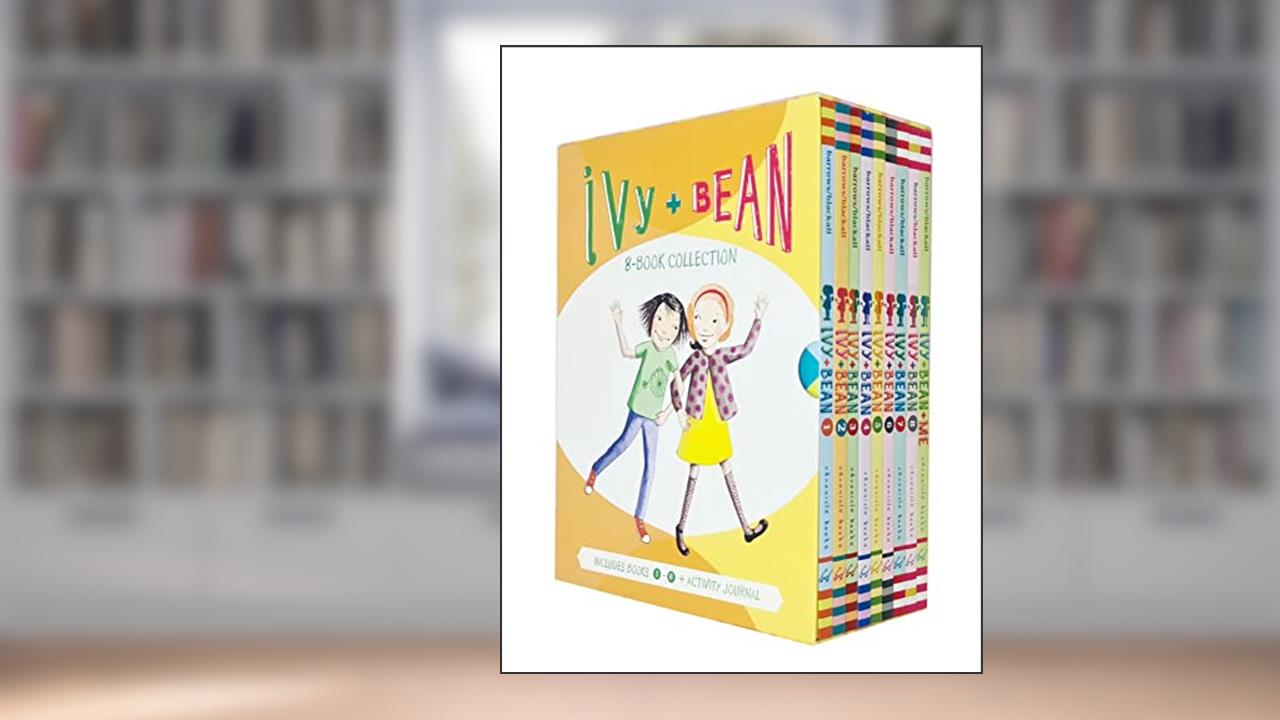 Ivy and Bean 1-8 Books Collection Set Plus Activity Journal By Annie Barrows, written by Annie Barrows