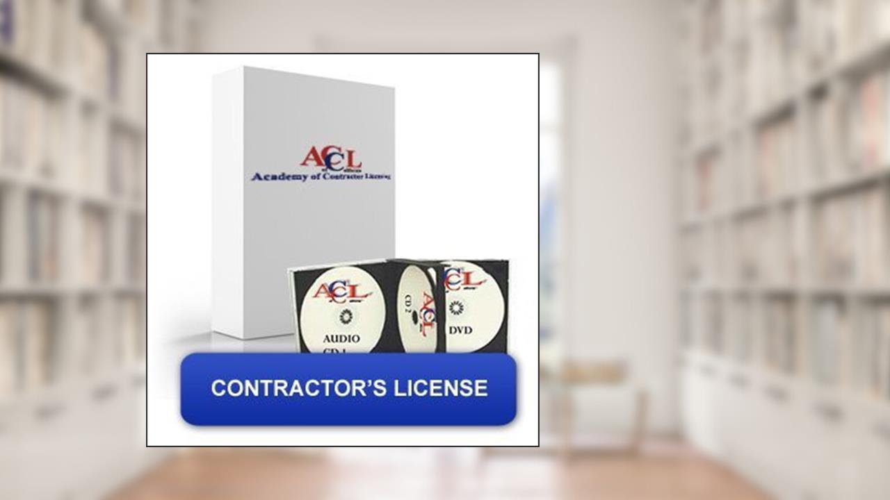 Contractor License Course D-39- SCAFFOLDING for CA. INCLUDES: LAW & BUSINESS ONLY material with INSTANT ONLINE ACCESS, written by Academy of Contractor Licensing