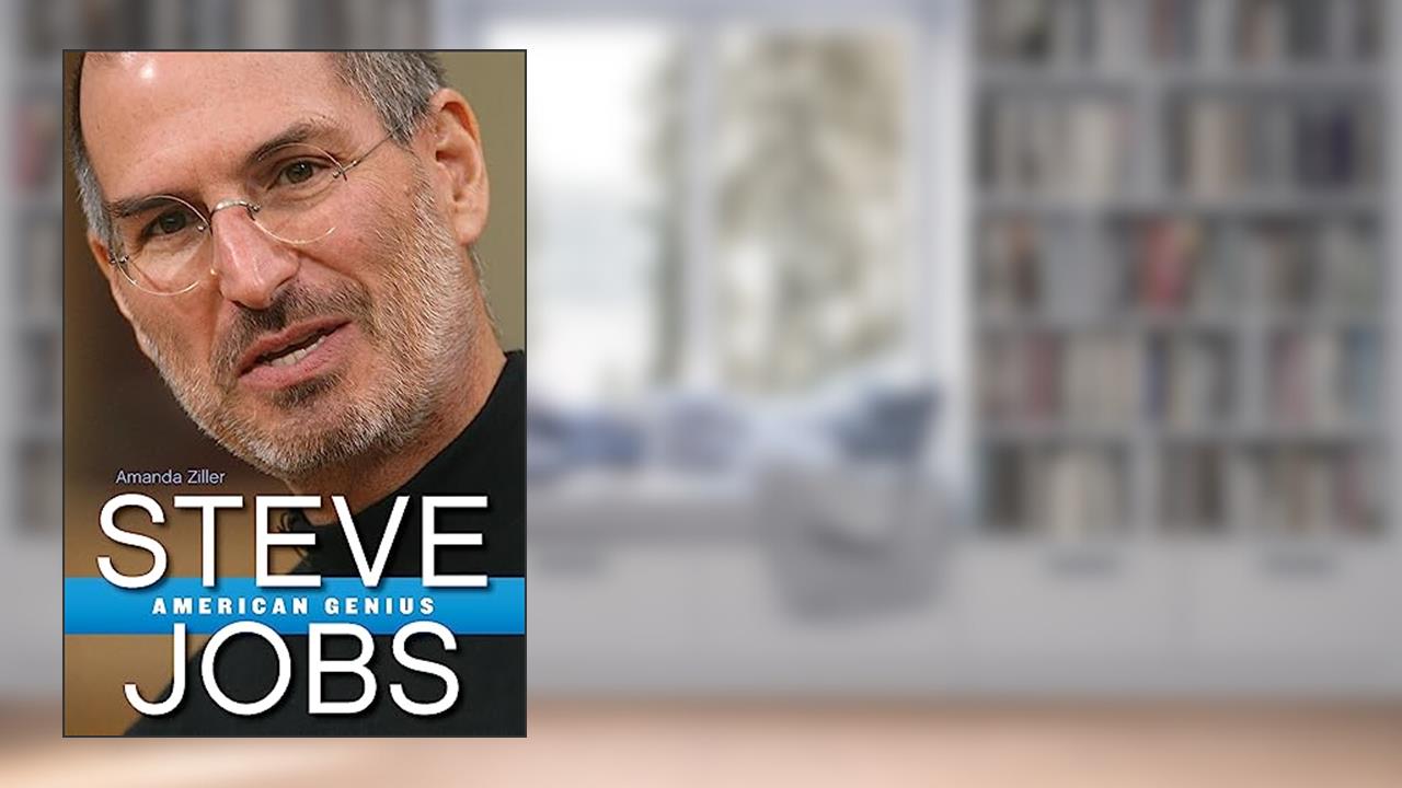 STEVE JOBS AMERN GENIUS, written by Amanda Ziller