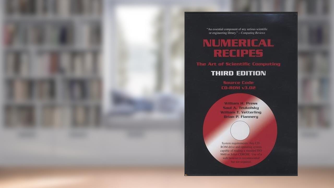 Numerical Recipes Source Code CD-ROM 3rd Edition: The Art of Scientific Computing, written by William H. Press; Saul A. Teukolsky; William T. Vetterling; Brian P. Flannery