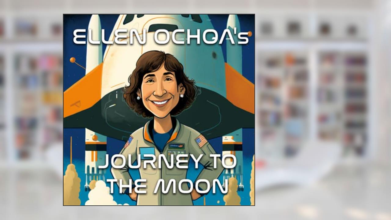 Ellen Ochoa's Journey to the Moon - A Bedtime Story about the First Hispanic Woman in Space, written by Cody Dragon