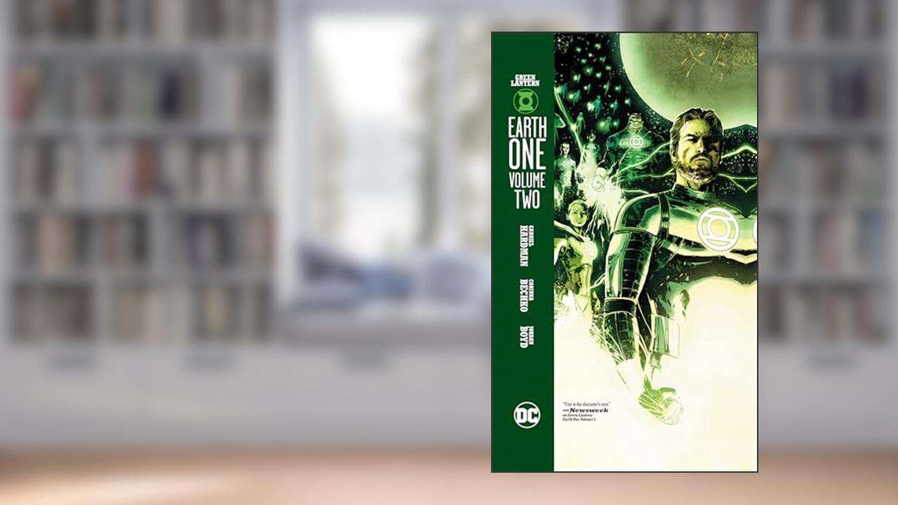 Green Lantern Earth One 2, written by Gabriel Hardman; Corinna Bechko