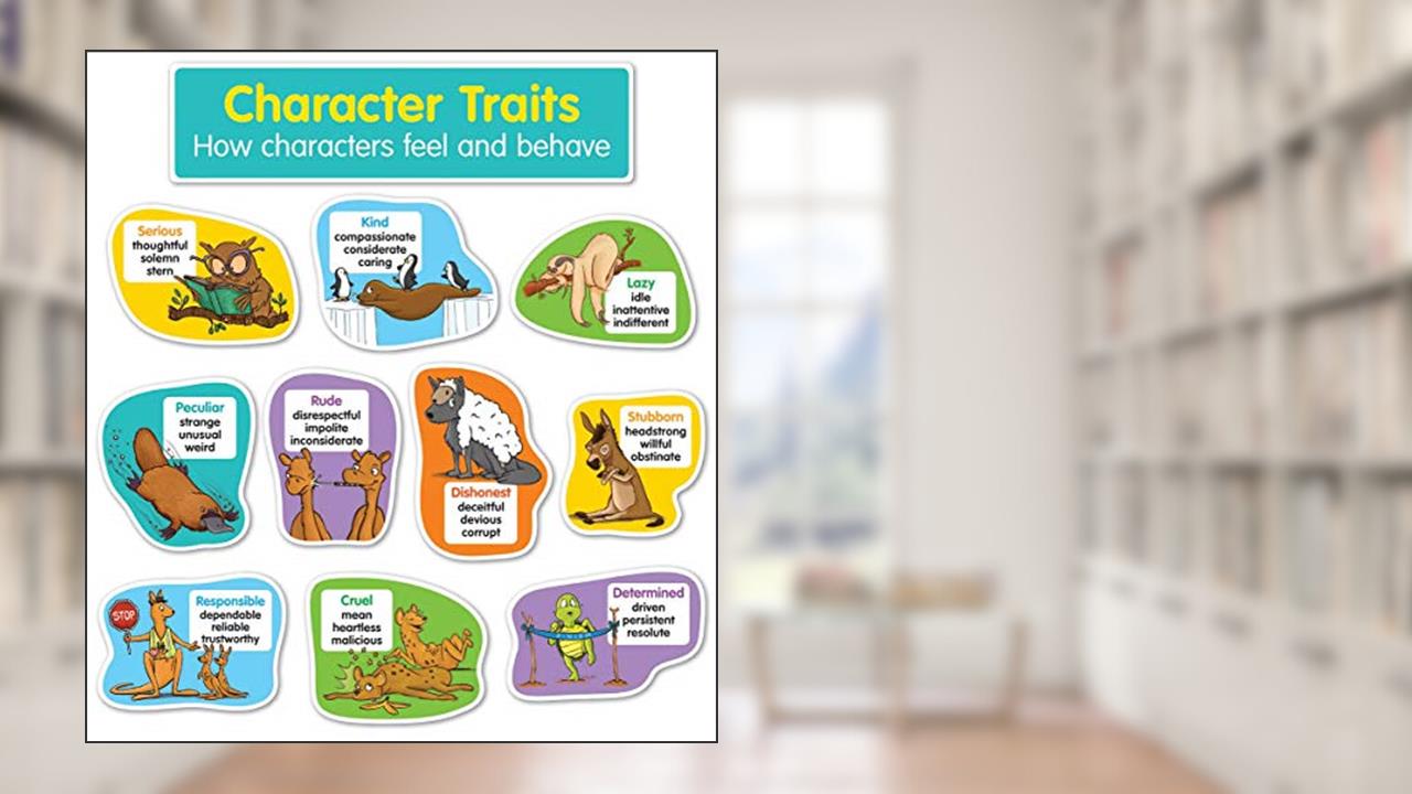 Character Traits Bulletin Board, written by Scholastic Teacher's Friend