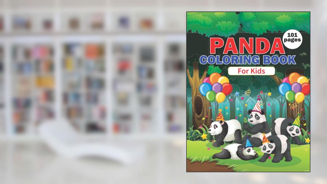 PANDA Coloring Book For Kids: Cute panda illustration for coloring. Cute panda coloring book for panda lovers., written by PDPM Publications