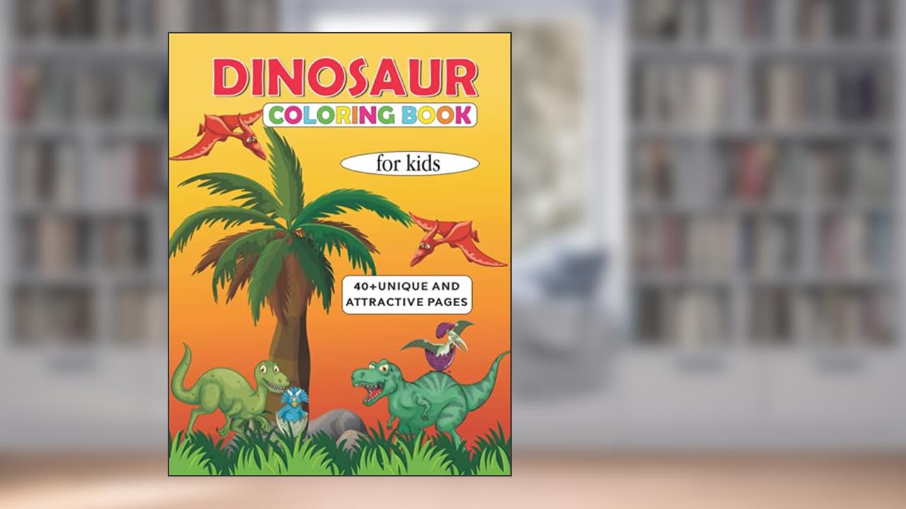 Dinosaur Coloring Book For Kids: 40 + attractive dinosaur designs including Lambeosaurus lambei, Hypacrosaurus altispinus ,Edmontosaurus annectens, Corythosaurus casuarius and so on., written by PDPM Publications