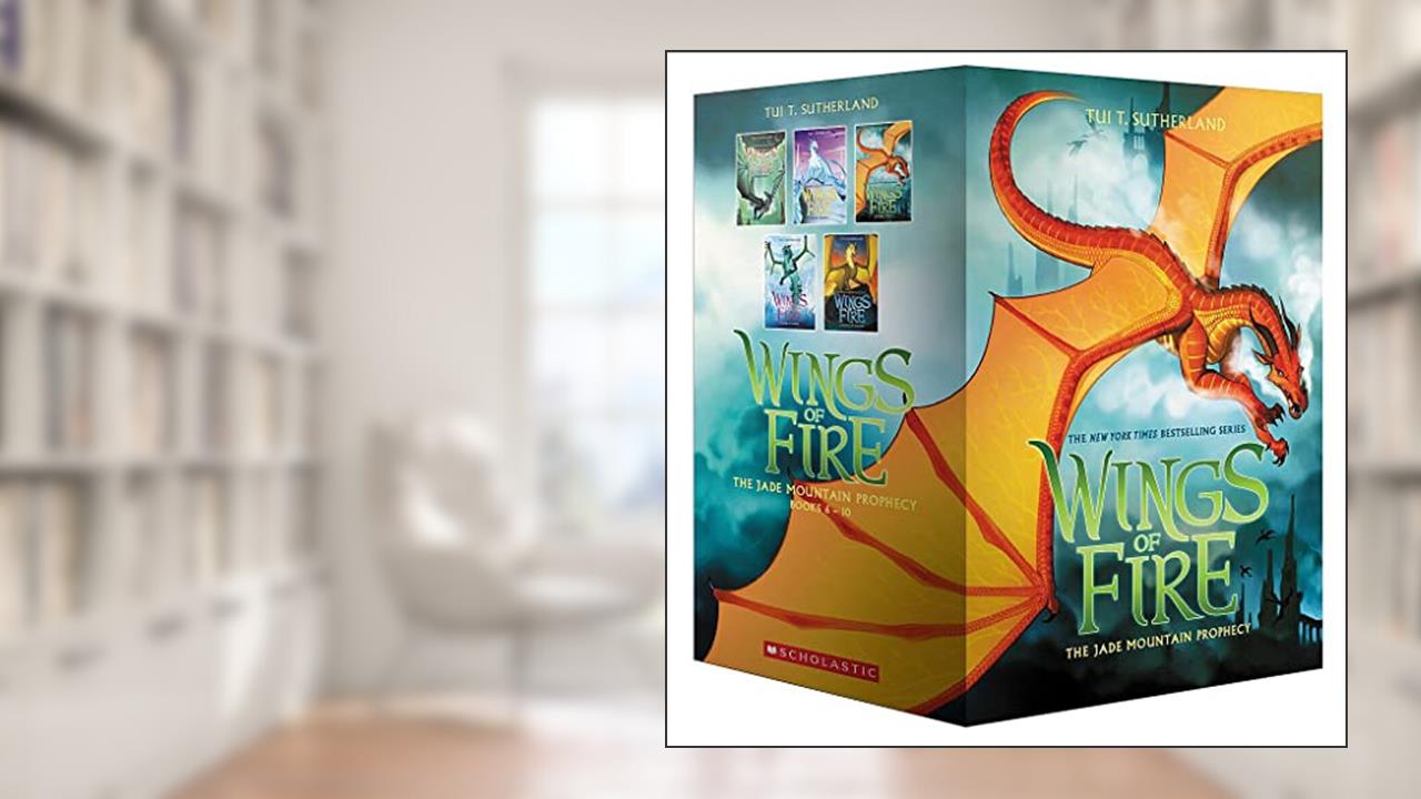 Wings of Fire Box Set, The Jade Mountain Prophecy (Books 6-10), written by Tui T. Sutherland