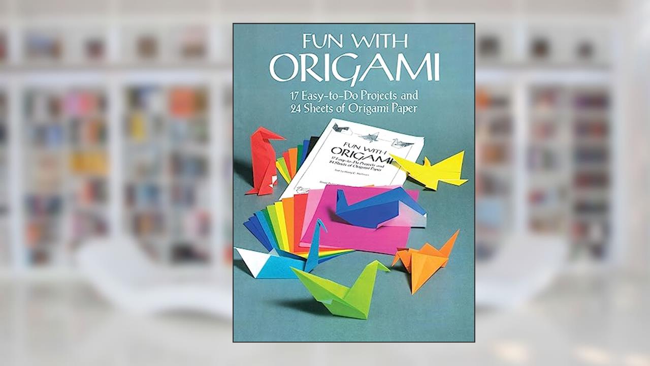 Fun with Origami: 17 Easy-to-Do Projects and 24 Sheets of Origami Paper (Dover Crafts: Origami & Papercrafts), written by Dover