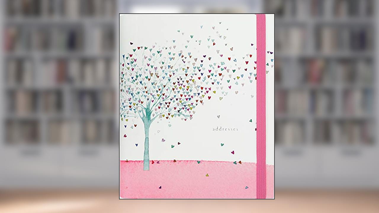 Tree of Hearts Large Address Book, written by Inc. Peter Pauper Press