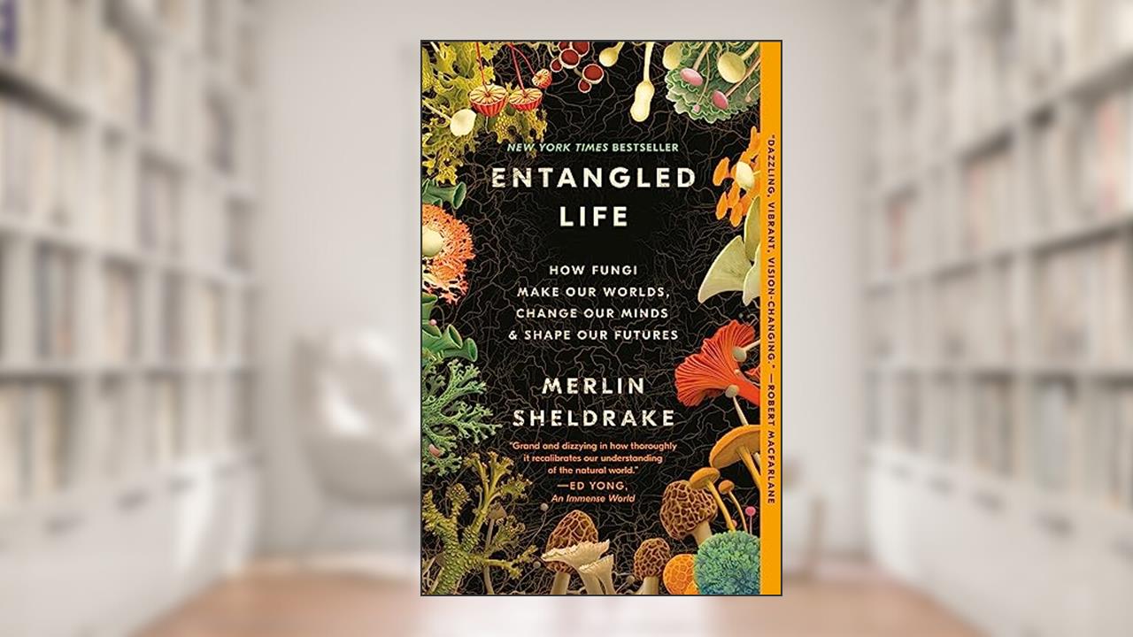 Entangled Life: How Fungi Make Our Worlds, Change Our Minds & Shape Our Futures, written by Merlin Sheldrake