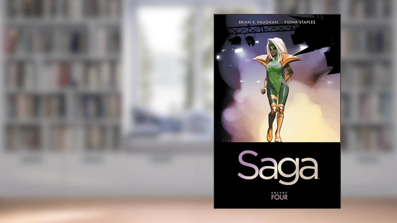 Saga, Vol. 4, written by Brian K. Vaughan