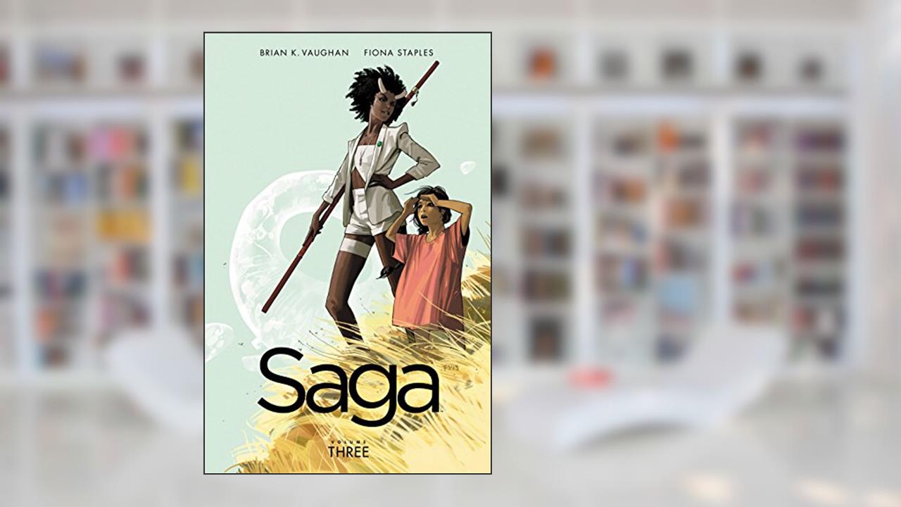 Saga Vol. 3, written by Brian K. Vaughan