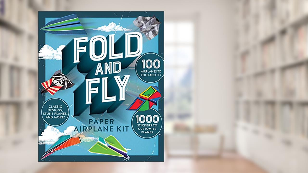 Fold and Fly Paper Airplane Kit, written by Publications International Ltd.