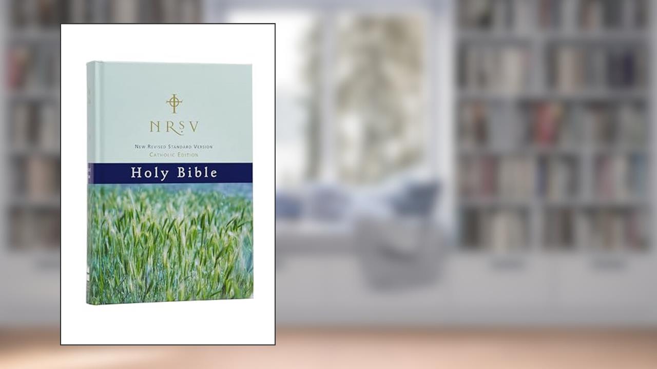 NRSV, Catholic Edition Bible, Hardcover, Hillside Scenic: Holy Bible, written by Catholic Bible Press