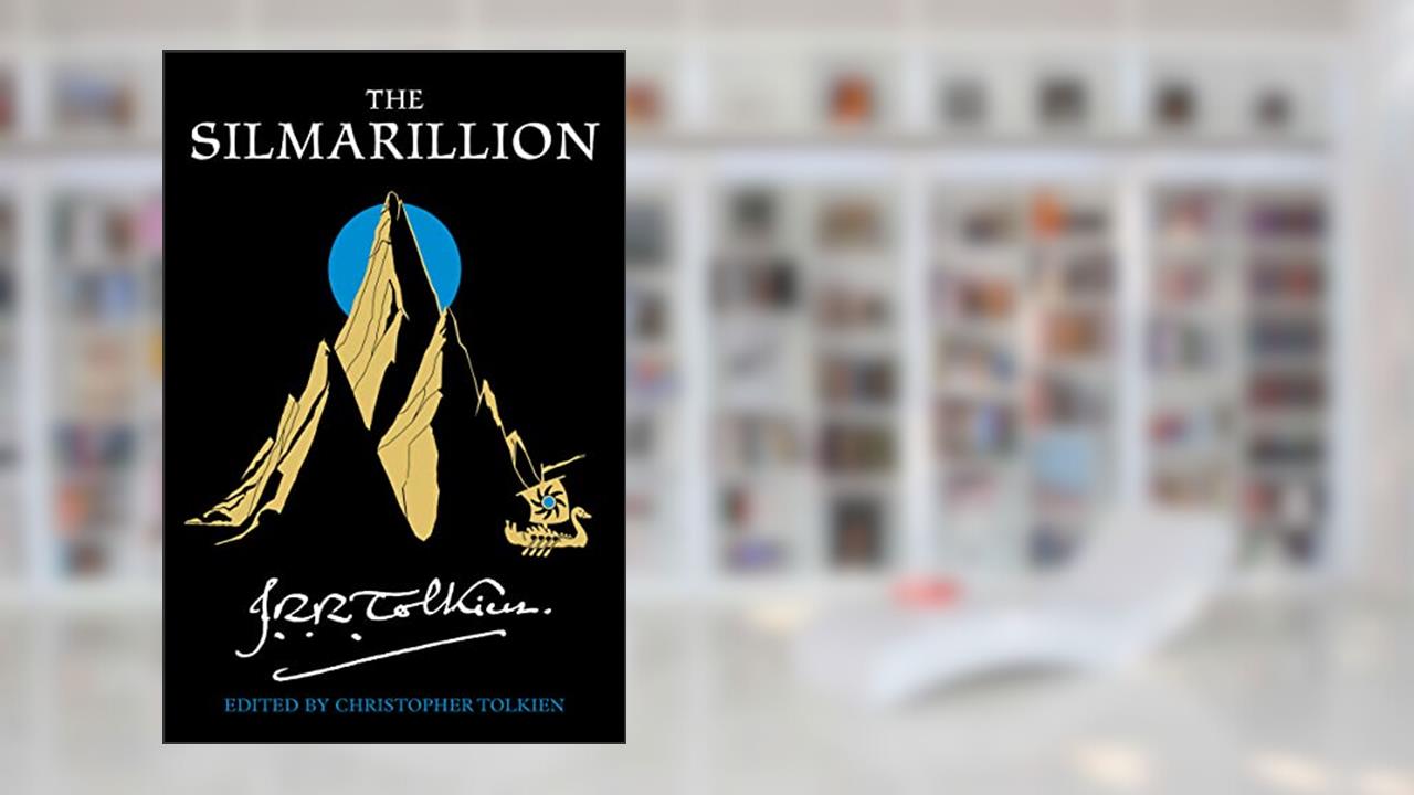 The Silmarillion, written by J.R.R. Tolkien