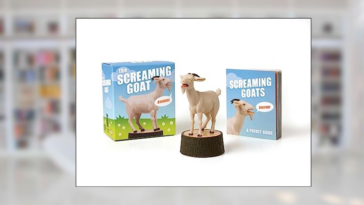 The Screaming Goat (Book & Figure) (RP Minis), written by Running Press