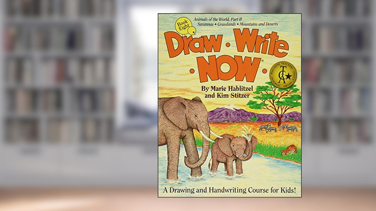 Draw Write Now Book 8: Animals of the World Part II: Grassland and Desert Animals, written by Marie Hablitzel; Kim Stitzer