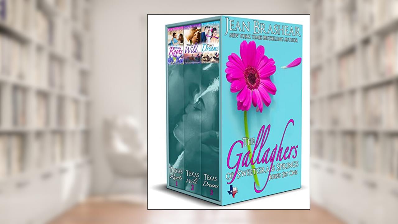 Cover from The Gallaghers of Sweetgrass Springs Boxed Set: Books 1-3, written by Jean Brashear