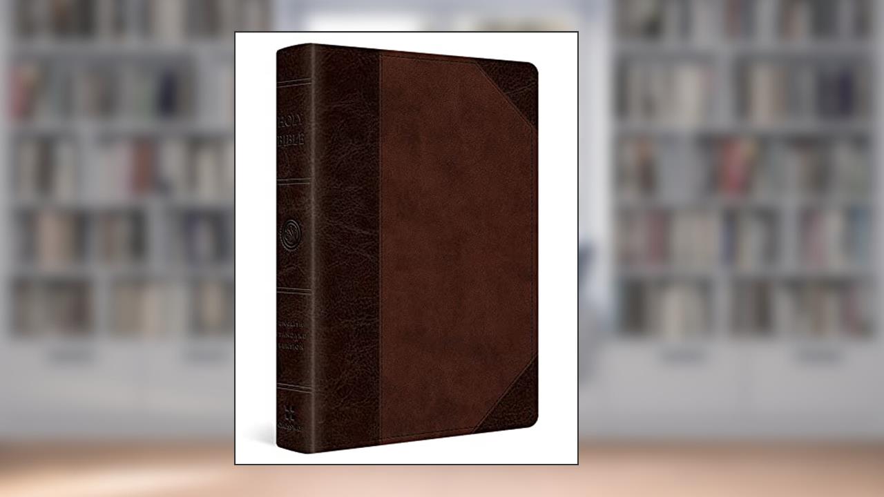 ESV Personal Reference Bible (TruTone, Brown/Walnut, Portfolio Design), written by ESV Bibles