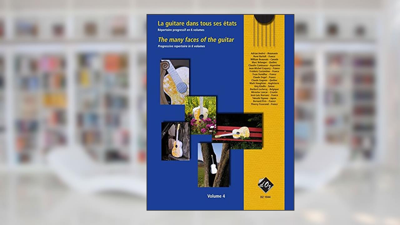 LA GUITARE DANS TOUS SES ETATS, VOL. 4 GUITARE, written by DIVERS AUTEURS