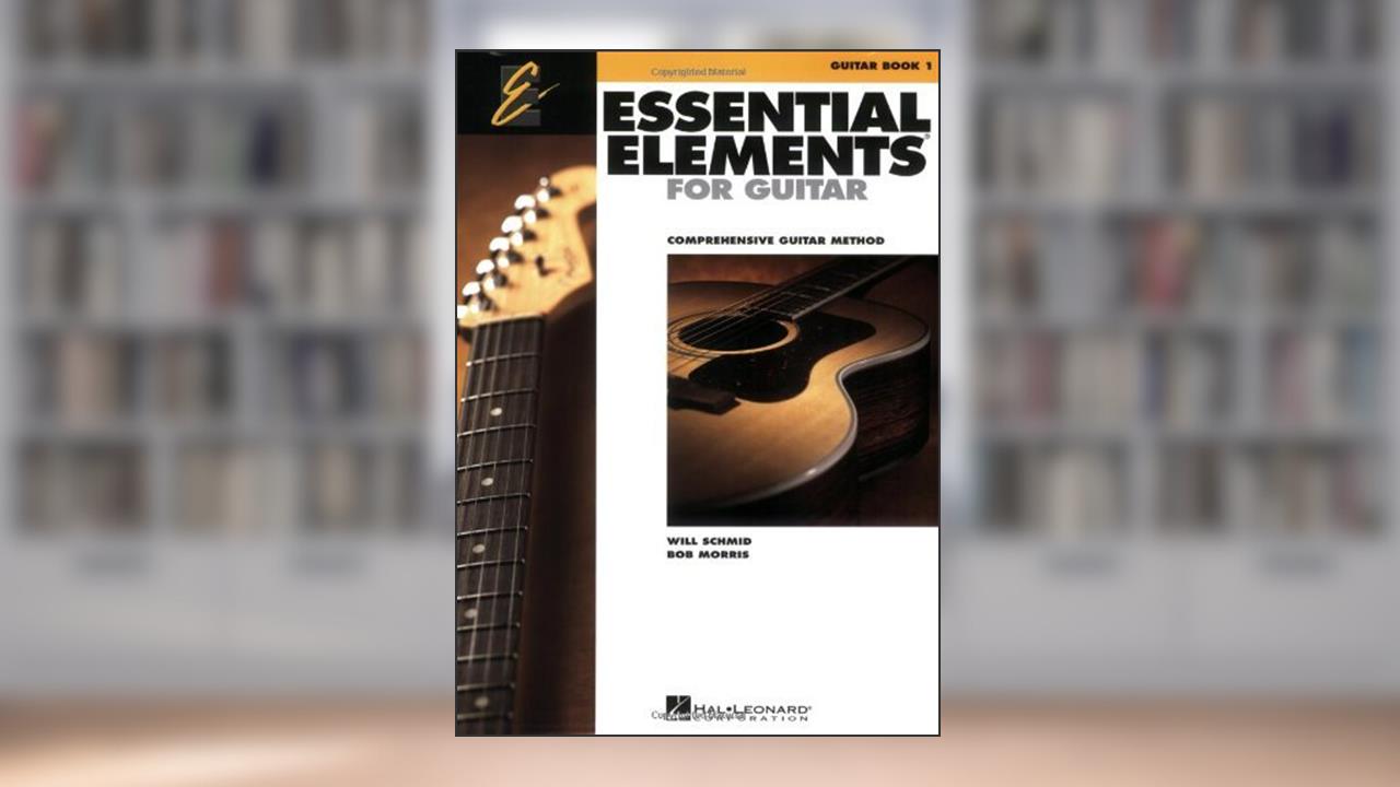 Essential Elements Guitar Book 1: Comprehensive Guitar Method (GUITARE), written by Schmid/Morris