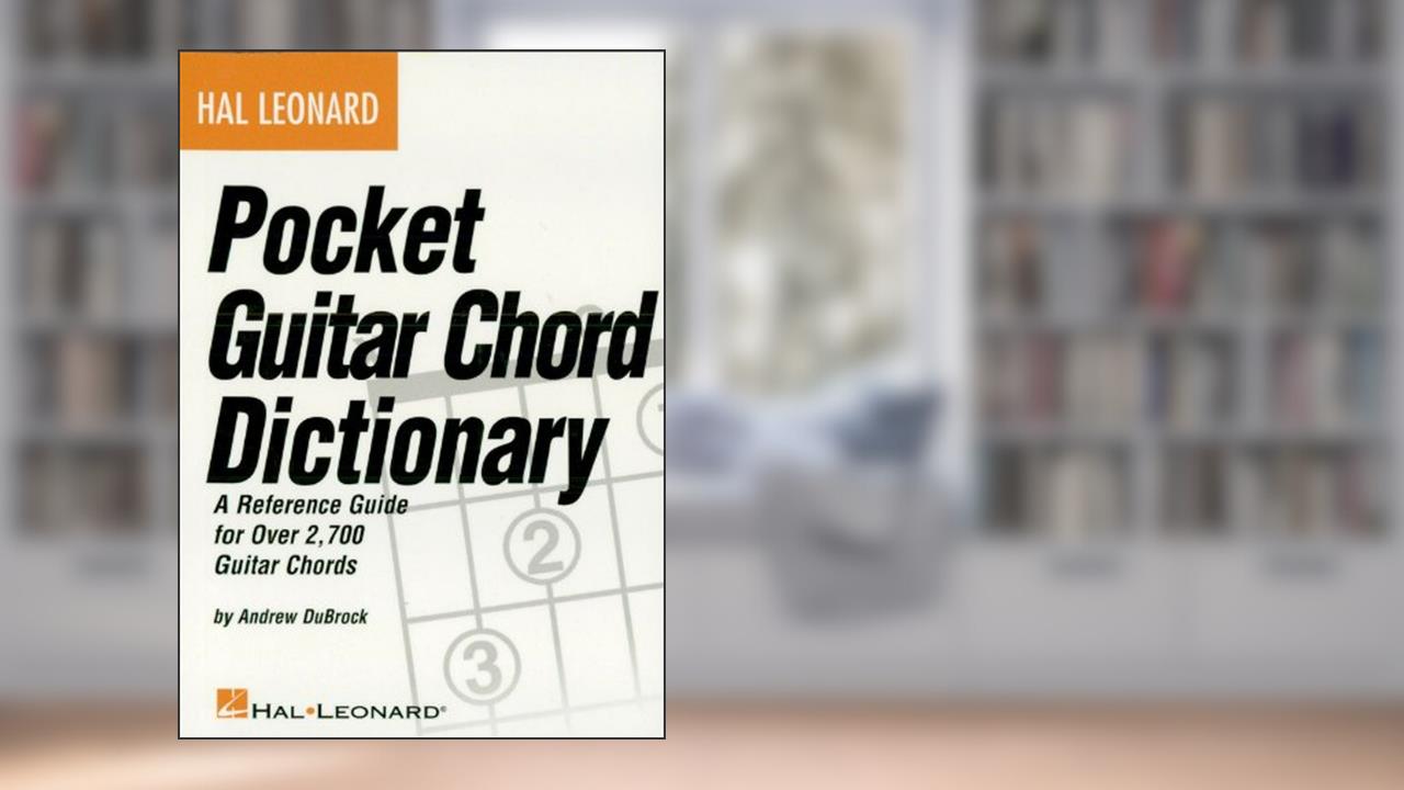 Hal Leonard Pocket Guitar Chord Dictionary (GUITARE), written by Andrew DuBrock