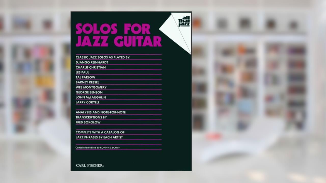 ATJ306 - Solos for Jazz Guitar (All That Jazz Series) (GUITARE), written by Charles Christian Barney Kessel