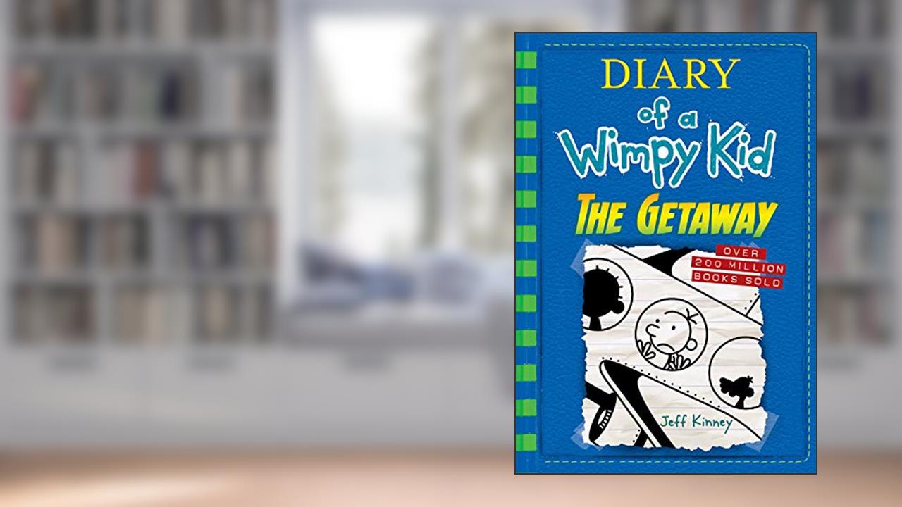 The Getaway (Diary of a Wimpy Kid #12) (Volume 12), written by Jeff Kinney