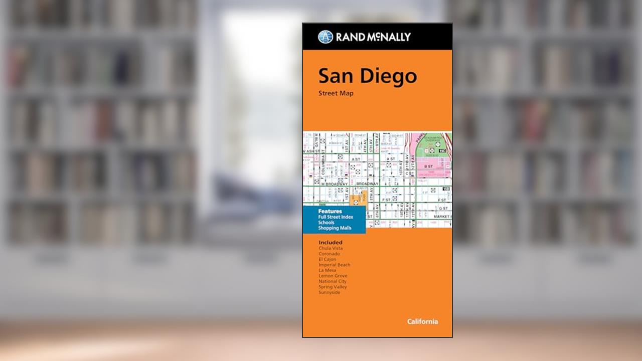 Rand McNally Folded Map: San Diego Street Map, written by Rand McNally